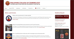 Desktop Screenshot of pccr.edu.ph